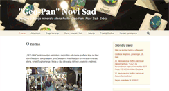 Desktop Screenshot of geo-pan.org.rs